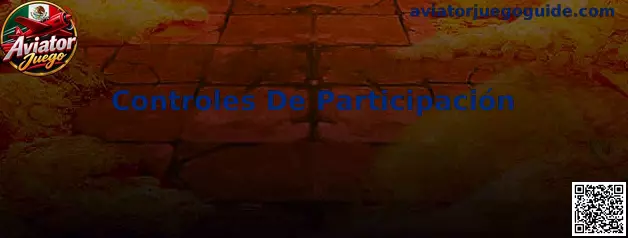 Controles De Participación en Aviator Juego