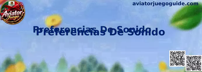 Ajustes y Preferencias De Sonido en la interfaz de Aviator Juego